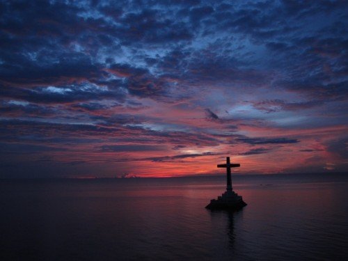 camiguin sunken cemetery