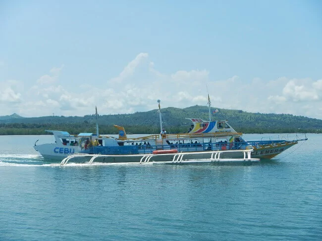 Banka from Cebu to Bohol