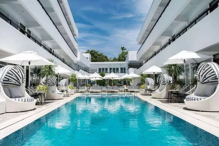 The amazing pool of the Coast Boracay Resort