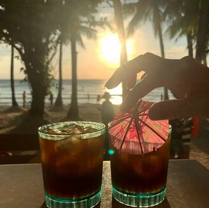 Coast Boracay - Enjoying the Sunset