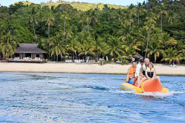 Coco Grove Beach Resort - Dining at the sunset