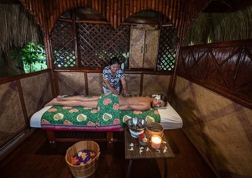 Massage at the Daluyon Beach and Mountain Resort