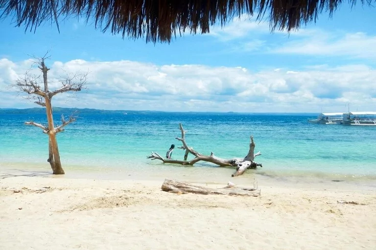 wonderful beach for a honeymoon in Cebu