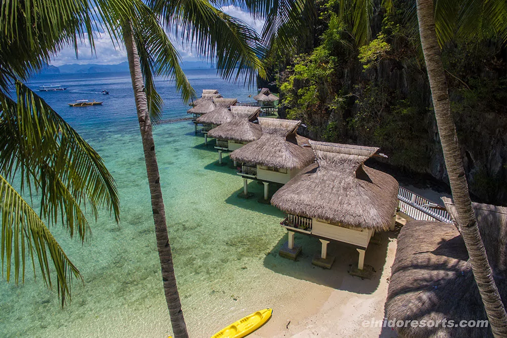 Miniloc Island Resort Water Cottages