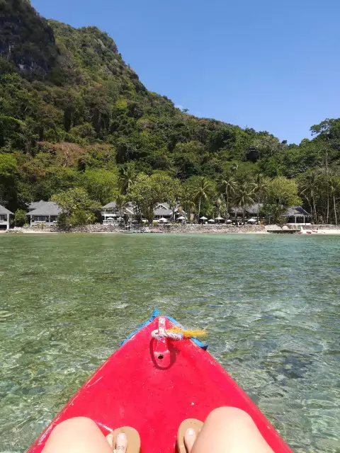 Kayaking in El Nido
